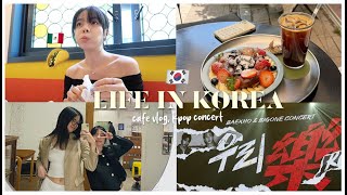 JUNE VLOG 🇰🇷 hang out with bff aesthetic cafes  kpop concert  Erna Limdaugh [upl. by Alo97]