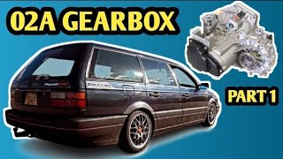 02A GEARBOX B3 PASSAT PD150 CONVERSION [upl. by Gillett]