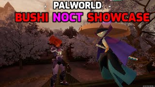 Palworld Bushi Noct Showcase  Bellanoir Libero  Hard Mode Tower Bosses  Maxed Bushi Noct [upl. by Ihana370]