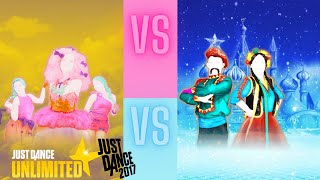 Dancing queen vs moskau  JUST DANCE 2017  superstar⭐ [upl. by Culhert]