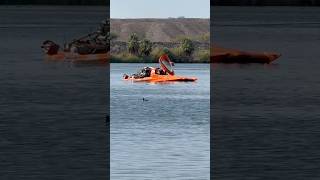 Hot Rod Hydro Drag Boat On Nitromethane speed fast fun nitro [upl. by Naaman605]