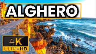 ALGHERO 🇮🇹 1 Hour  Walking Tour  4K60fps [upl. by Tyoh]