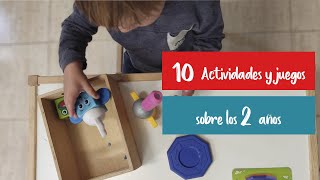 10 Ideas de Actividades Montessori y Juguetes para niños de 2 años [upl. by Neahs726]