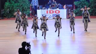 DANCE COMPANY SPACE  Small Groups  IDO World Hip Hop Championship 2015 [upl. by Ita]