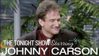 Robin Williams Is Lightning Fast  Carson Tonight Show [upl. by Stoffel]