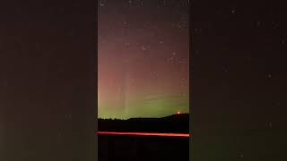 Rare footage of Northern Lights over the UK captured  SWNS [upl. by Arama201]