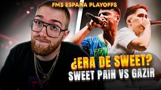 ¿ERA DE SWEET PAIN SWEET PAIN VS GAZIR FMS ESPAÑA SEMIFINALES 2023 [upl. by Yllor]