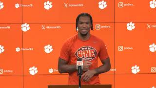 TJ Moore on first TD crazy recruitment and what made Clemson the right fit [upl. by Jillana]