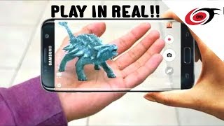 Top 10 Augmented Reality Games for Android  AR GAMES [upl. by Tade]