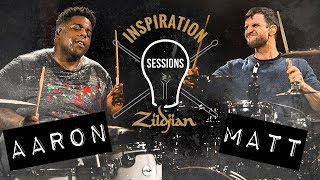 Zildjian Inspiration Sessions  Matt Greiner amp Aaron Spears [upl. by Linnell]