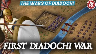 First War of the Diadochi  Alexanders Successors At War DOCUMENTARY [upl. by Gehman]