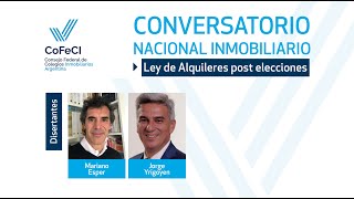 Conversatorio Nacional Nuevo Regimen de Locaciones [upl. by Nightingale]