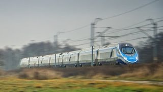 Testy prędkości Pendolino  jak w Polsce osiągnięto 293 kmh [upl. by Grayson]