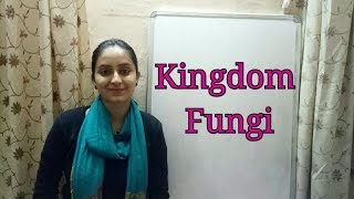 Kingdom Fungi  Biological classification part4  Class XI  Lecture 32 [upl. by Gahl954]