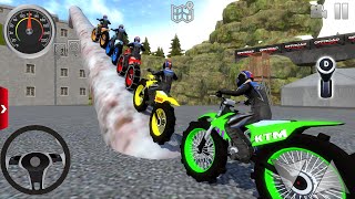 Juego de Motos  Extrema de Motocicletas 1 Offroad Outlaws Android  IOS gameplay FHD [upl. by Sinclare]