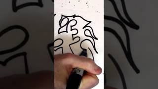 Freehand Sharpie Art  Chad Ink Drawing [upl. by Akinnej716]