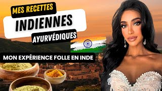 MES RECETTES AYURVÉDIQUES INDIENNES  POUSSE RAPIDE amp VOLUME CHEVEUX  MON EXPÉRIENCE FOLLE EN INDE [upl. by Aehta]