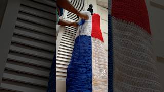 Happy Panamanian Independence Day 🇵🇦🇵🇦🇵🇦🫶🏾🧶🧚🏾‍♀️ crochetflag flagdress panama quexopa [upl. by Duhl73]