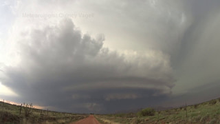 Supercell Thunderstorm Near Tucumcari New Mexico May 8th 2017 [upl. by Teillo547]