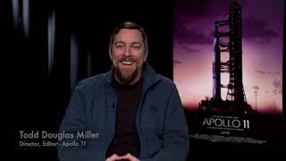 Apollo 11 Todd Douglas Miller directoreditor interview [upl. by Nnylatsirk]