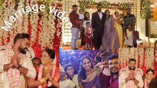 kondattam family Gopakumar ചേട്ടന്റെ marriage video🥰 🌹 Gopakumar wedding Sruthi ♥️wedding video🥰 [upl. by Nhoj]