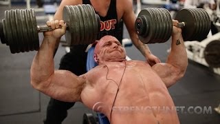 Bodybuilder Matt Sharp Trains Chest Biceps Triceps and Shoulders [upl. by Majka704]