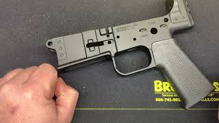 Brownells BRN180 Forged Lower Unboxing [upl. by Fillender398]