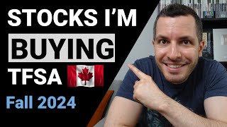 CANADIAN Stocks Im BUYING in My TFSA  FALL 2024  Portfolio Reveal [upl. by Dave109]