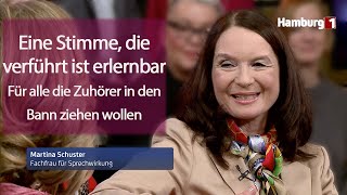 Sprechwirkung  eine Stimme die verführt mit Martina Schuster Talkgast bei Erfolge bevorzugt [upl. by Hezekiah]