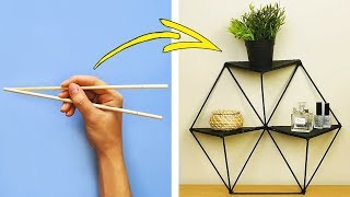 36 IDEAS BRILLANTES DE DECORACIÓN PARA TU HOGAR [upl. by Airoled]