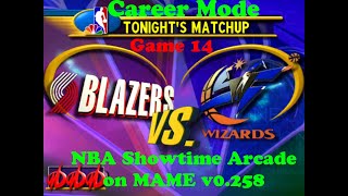 NBA Showtime Arcade Career Mode Game 14 [upl. by Ydniw]