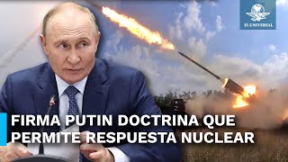 Rusia da por iniciada nueva fase de la guerra tras bombardeo en Briansk [upl. by Noelani330]