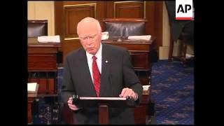 Senate begins debate on proposal to set date for US withdrawal from Iraq [upl. by Iniffit]