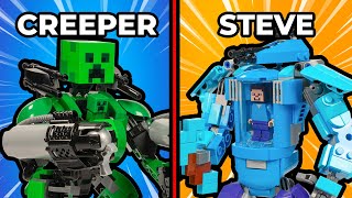 I Built LEGO Minecraft Mechs [upl. by Hinda149]