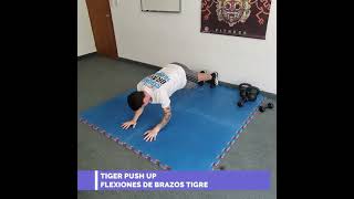 Tiger Push up Flexiones tigre [upl. by Ihcelek]