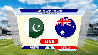 🔴Pakistan vs Australia 1st T20  Live Cricket Match Today Score amp Commentary [upl. by Marrin]