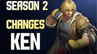 SF6 Season 2 Changes Ken Runs A LOT now [upl. by Irihs]