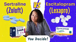 Sertraline vs Escitalopram A comparative review of two SSRI antidepressants [upl. by Shermie]