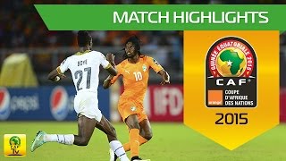 Côte DIvoire  Ghana  FINAL  CAN Orange 2015  08022015 [upl. by Jennings]