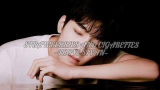 Troye Sivan  Strawberries amp Cigarettes  slowed and reverb lyrics [upl. by Leon183]