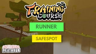 Roblox DeathRun Glitches Training Course Safe Spot [upl. by Christal935]