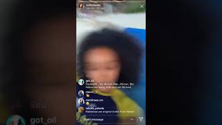 sofiaziadaa Instagram live [upl. by Atteram]