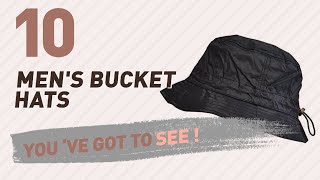 Top 10 MenS Bucket Hats  UK New amp Popular 2017 [upl. by Pani]