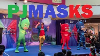 PJ MASKS Live  Catboy Owlette Gekko in action at City Square Mall Singapore [upl. by Adriano]