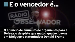 E o Vencedor é… em direto na Rádio Observador [upl. by Mcintosh]