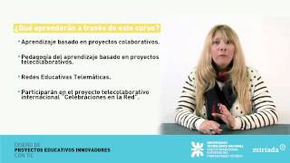 Diseño de Proyectos Educativos Innovadores con TIC  UTN [upl. by Ynnavoig565]