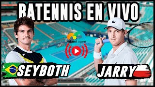 Thiago Seyboth Wild vs Nico Jarry  Miami Open 2024  Reaccion en VIVO [upl. by Gregson761]