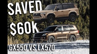 To Buy A New GX550 or Land Cruiser OR To Stick With an Old LX570  LC200 GX550 vs LX570 [upl. by Arlon]