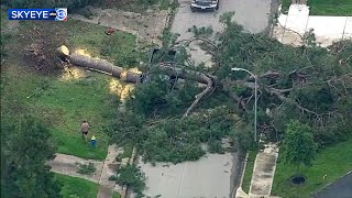 Deadly Houston windstorm estimated to have caused 5B to 7B in damage [upl. by Elamaj]