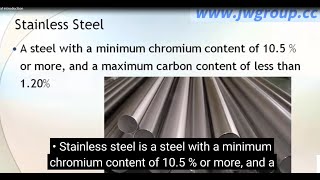 Stainless steel material introduction [upl. by Ibbison]